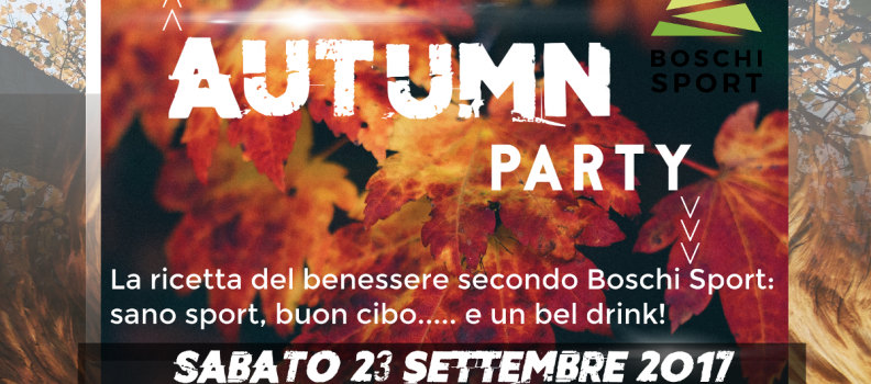 Autumn party – Cibo, sport e divertimento.